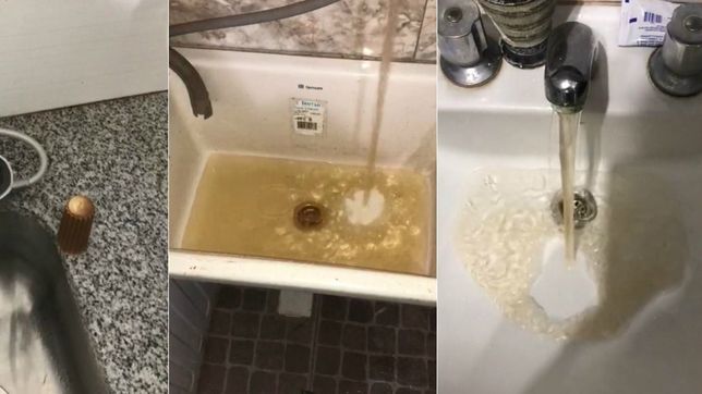 el reclamo de un vecino a absa que indigna: tenemos un bebe y no lo podemos banar