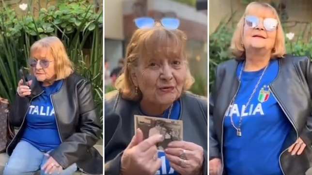 una abuela de la plata cumplio 90 anos y lo festejo con un desopilante clip a lo wanda nara