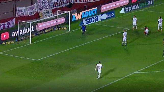 video: el golazo del loco diaz para el 1 a 1 en parque patricios