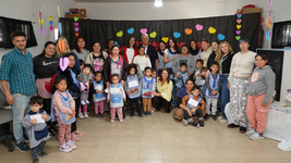 terminaron las obras en otro jardin de infantes de la plata y ya son 218 las escuelas refaccionadas