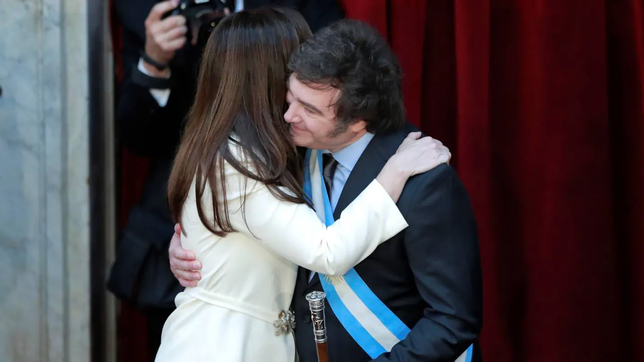 ¿que escribieron javier milei y victoria villarruel en el libro del congreso?