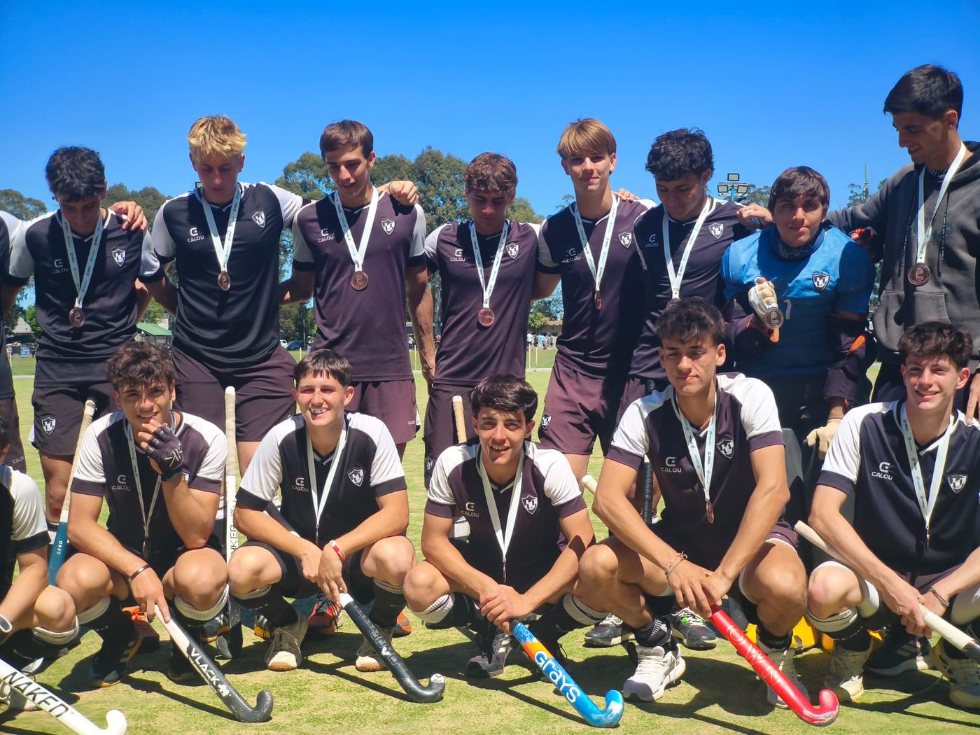 El hockey sub 18 del Club Universitario de La Plata cosechó un tercer puesto en los Juegos Bonaerenses.
