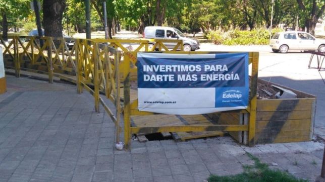 ?seres del mal?: platenses sin luz volvieron a la carga contra edelap