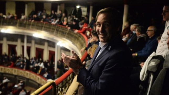 en modo anfitrion, garro busco estrechar lazos con los radicales en la convencion