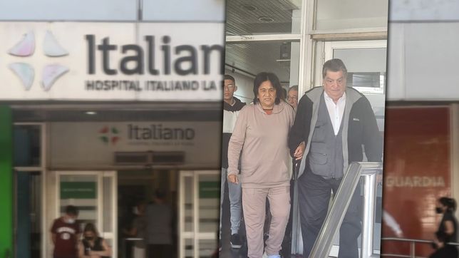 milagro sala dejo el hospital italiano y seguira su recuperacion en una casa de la plata