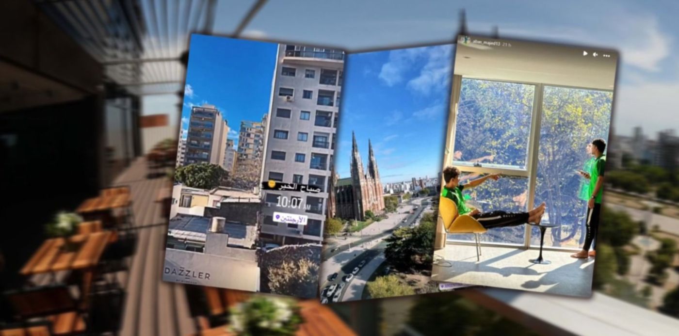 Jugadores de Irak en La Plata