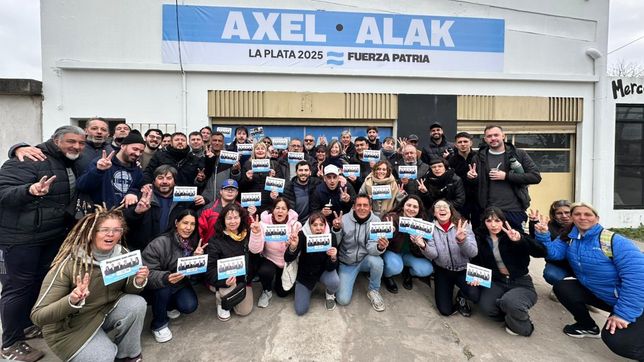 fuerza patria refuerza la campana en los barrios de la plata de cara a las elecciones
