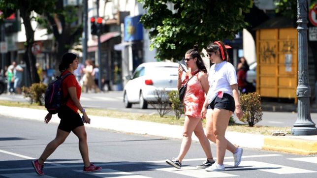 la plata fue la tercera ciudad mas calurosa del pais