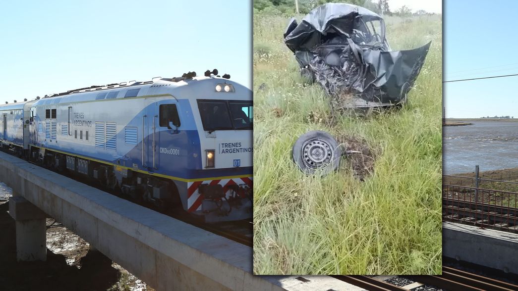 Una mujer que viajaba en su auto murió al ser embestida por un tren
