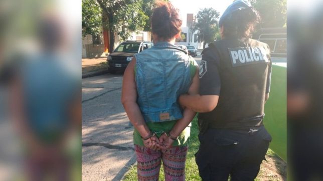 una mujer golpeo y asalto a un jubilado al que le cortaba el pasto en tolosa