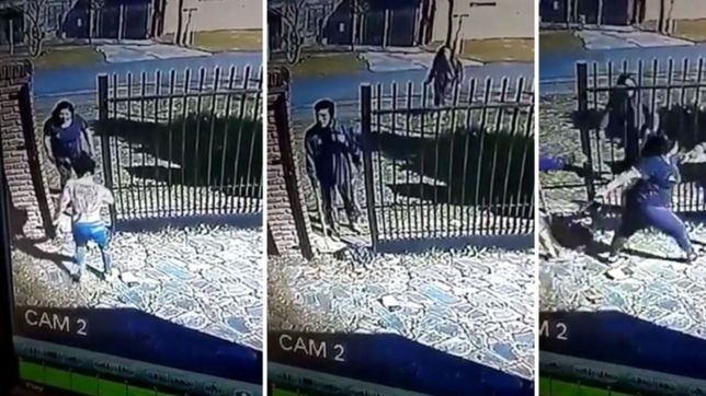 estamos presos en nuestra casa: atacaron a una familia por instalar camaras de seguridad