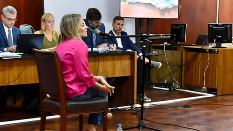 Carolina Piparo declaró en el juicio contra su ex marido y dijo que tuvo miedo y pánico Carolina Piparo declaró en el juicio contra su ex marido y dijo que tuvo miedo y pánico