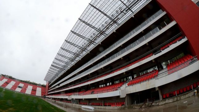 asi era la primera maqueta del estadio de estudiantes hace casi dos decadas