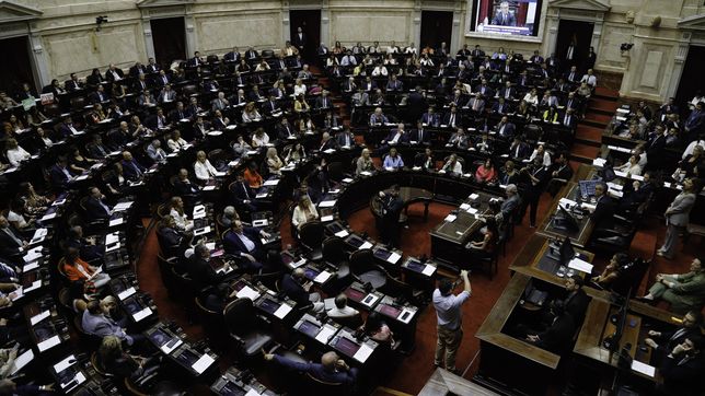 en medio de la tension, los diputados respaldaron el endeudamiento con el fmi