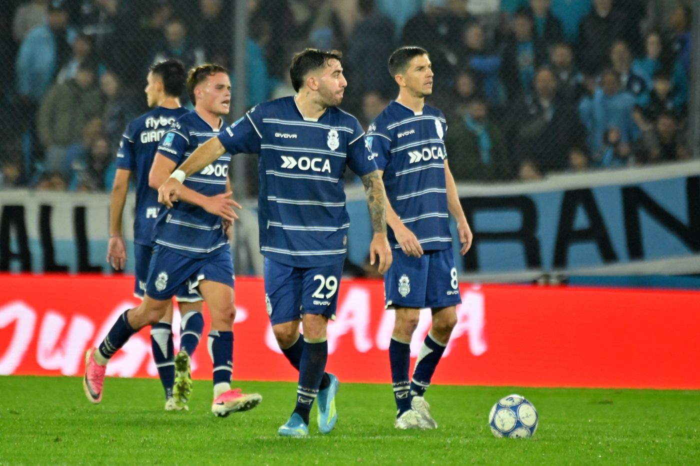 Agust&iacute;n Auzmendi fue uno de los jugadores que mantuvo la titularidad en Gimnasia