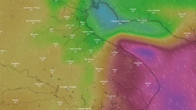 alerta por el viento en la plata: ¿a que hora se esperan las rafagas mas fuertes?