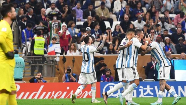 las formaciones titulares de la seleccion argentina en cada final del mundo que jugo