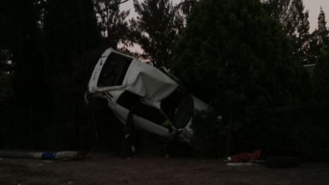 el auto del tragico vuelco en el que murio una nena era robado