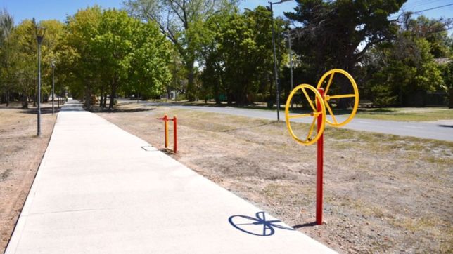 luces led, senderos y rampas de acceso, asi avanzan las obras en el en el parque boveri
