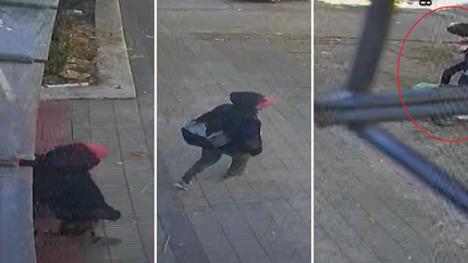Robaron una moto en La Plata, el ladrón quedó filmado y piden ayuda para recuperarla