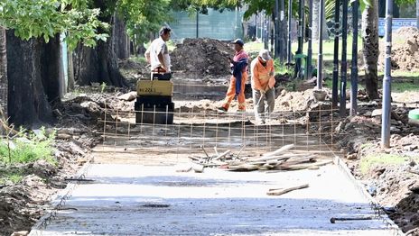 Reclaman información de las obras en el Parque Saavedra y la reducción de las calles que lo rodean Reclaman información de las obras en el Parque Saavedra y la reducción de las calles que lo rodean