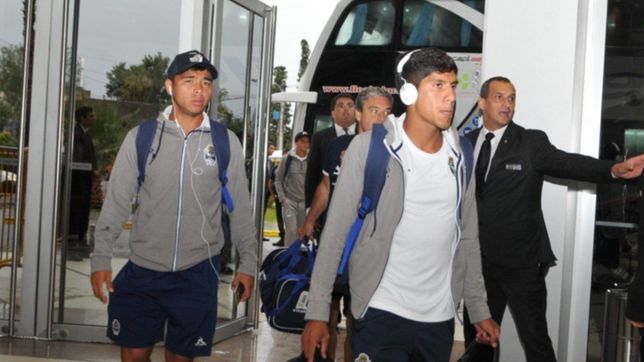 gimnasia aterrizo en mendoza y tiene todo listo para la final de copa argentina