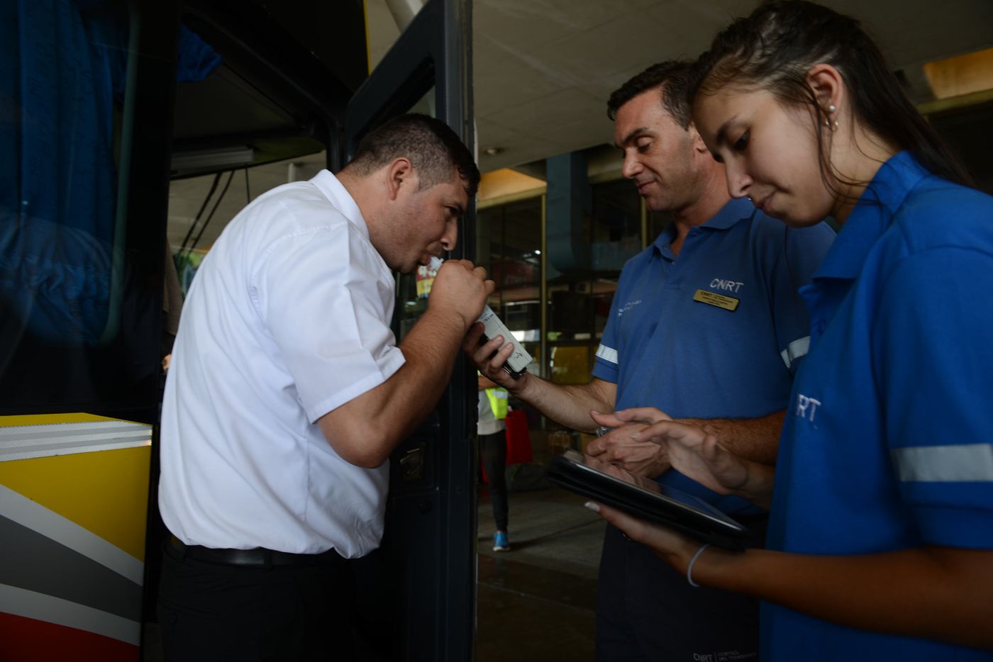 Micros larga distancia control alcoholemia