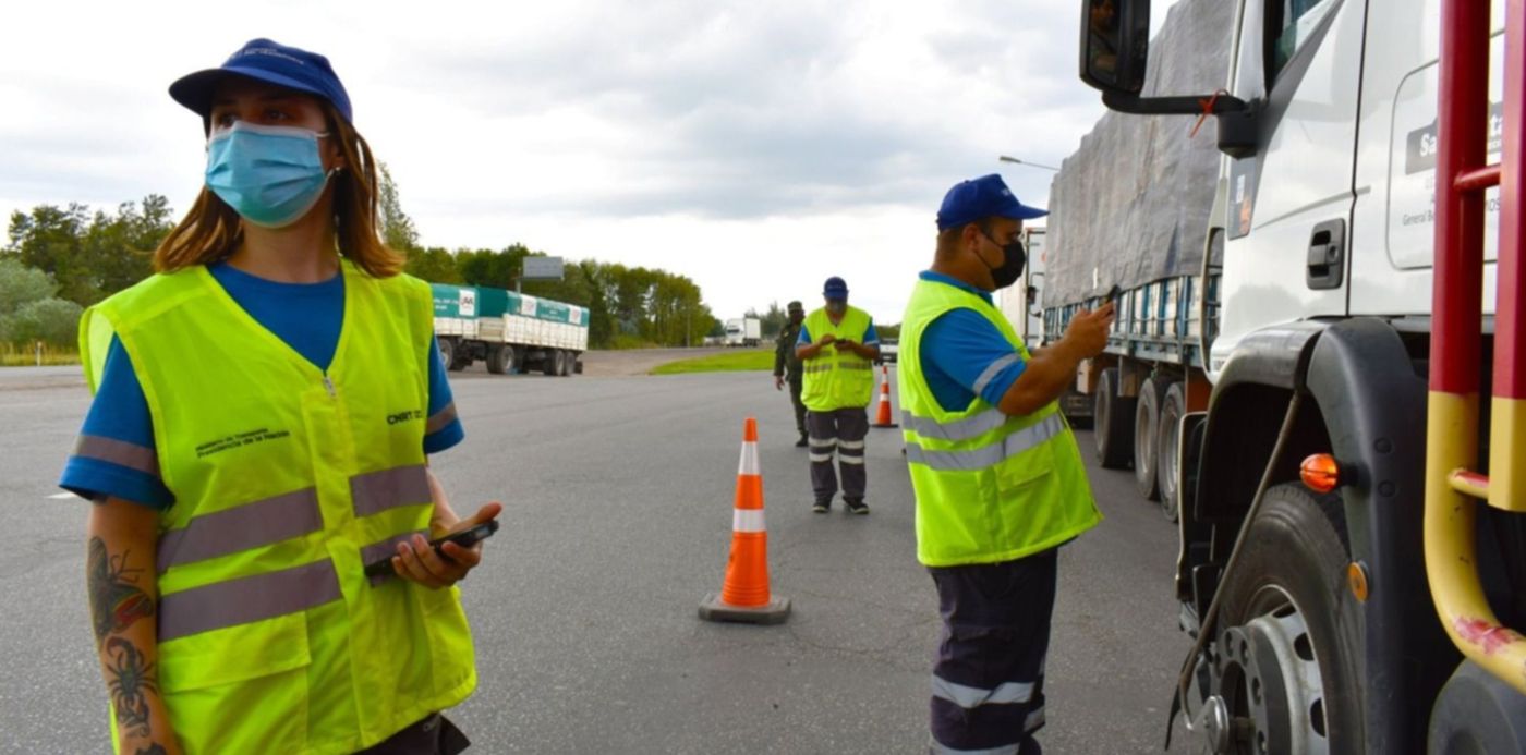 control de transporte de la CNRT