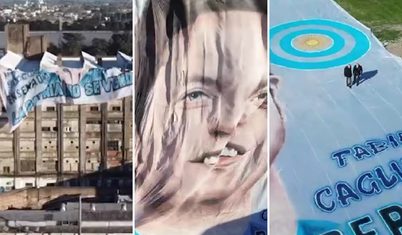 Bandera gigante de Kicillof.png