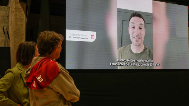 el video de lionel scaloni con un saludo especial para estudiantes en su aniversario