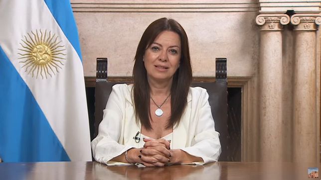 sandra pettovello: ya lo dijo el presidente, el que corta no cobra