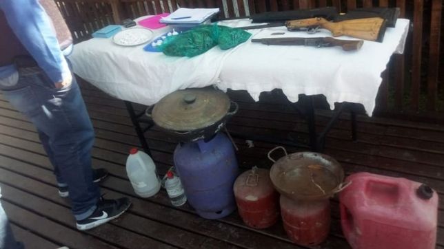 con una panaderia platense como fachada, cocinaba cocaina en berisso y la traficaba en quilmes