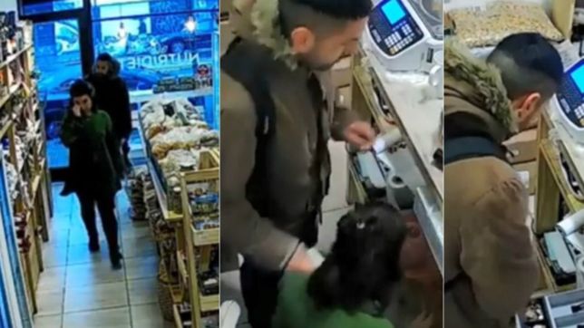 video: se hizo pasar por un cliente en una dietetica, pidio chia y termino robando