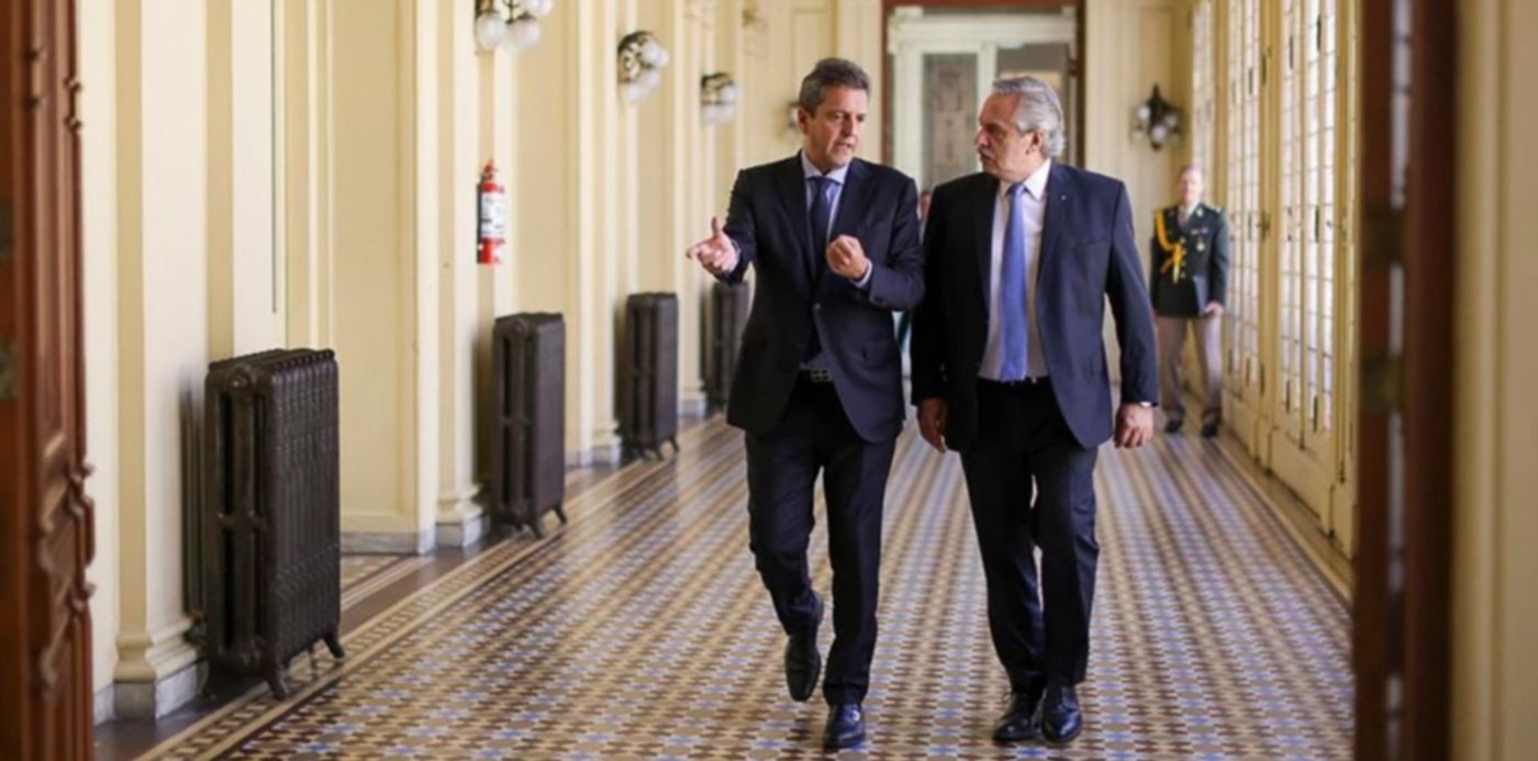Sergio Massa y Alberto Fernández
