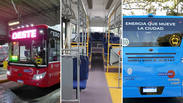 climatizacion, 200 km de autonomia y puertos usb: asi es el micro electrico que ya recorre la plata