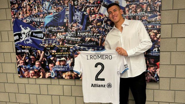 zaid romero fue presentado en el brujas y salieron las primeras imagenes sin la camiseta de estudiantes