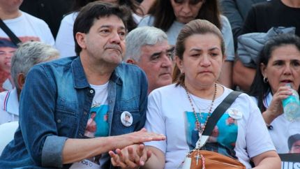 Los padres de Fernando hablaron en el homenaje: Sin él, la vida se terminó para nosotros