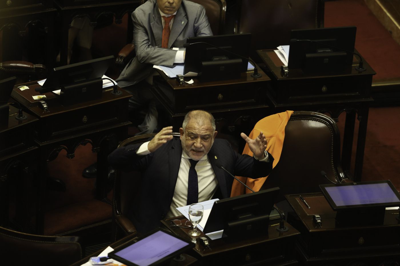 El radical Luis Juez, al momento de fundamentar su voto por la destitución