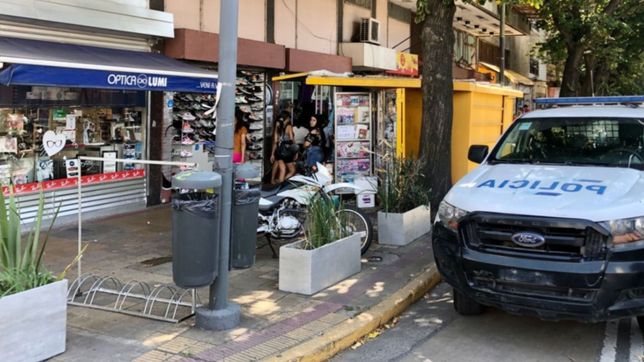 un hombre arana ataco en un edificio del centro de la plata, robo $100.000 y escapo