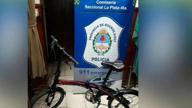 robo una bicicleta en la loma, intento venderla por facebook y termino preso