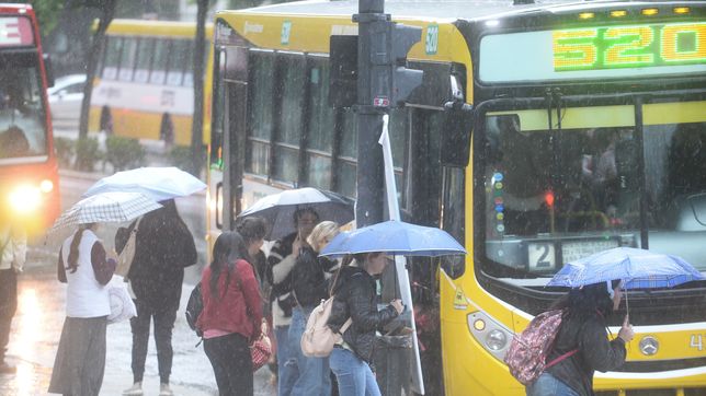 elevan a naranja el alerta por las fuertes tormentas en la plata y la region