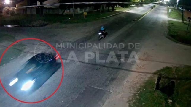 video: asi fue el momento previo al choque en el que murio un chofer de micros en la plata