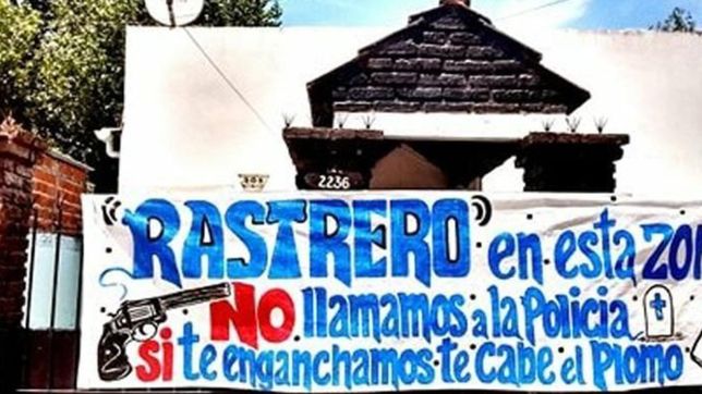 hartos de los robos en los hornos, advierten a los ladrones: ?si te enganchamos te cabe el plomo?