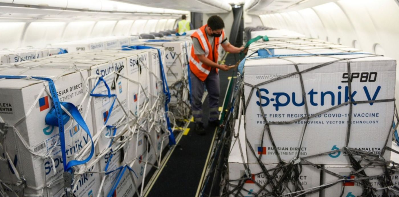 Vuelo vacuna Aerolíneas Argentinas
