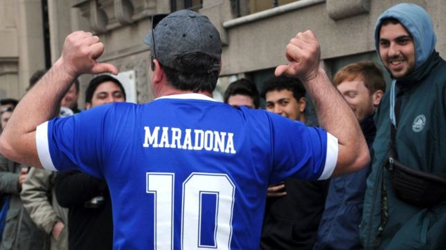 el lobo se prepara para recibir a maradona en el bosque de la plata