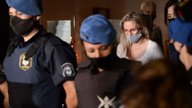 horas antes de la detencion de su marido carolina piparo salio a cruzar a berni