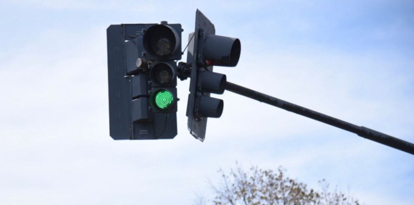 Semáforos onda verde avenida 44