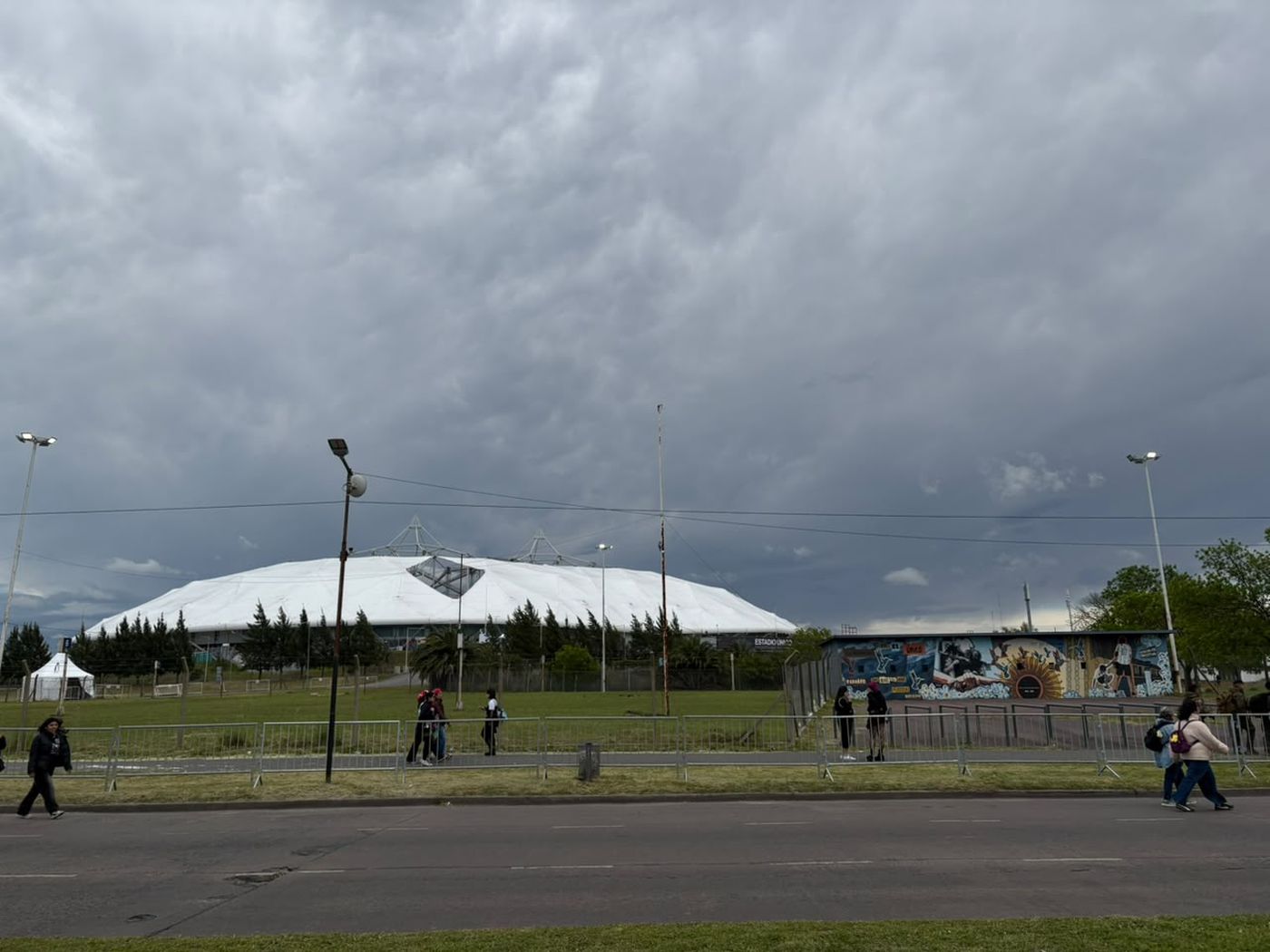 Estadio Único tormenta show de BTS