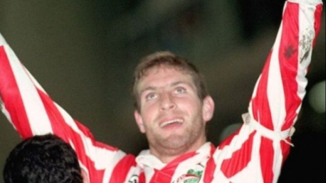 Martín Palermo volvió a jugar con la camiseta de Estudiantes