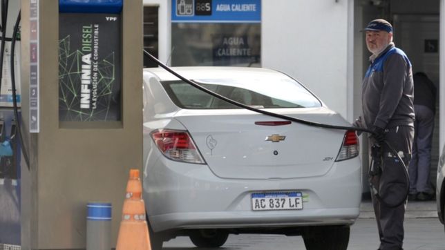 ypf confirmo que este lunes aumentara los combustibles un 5%